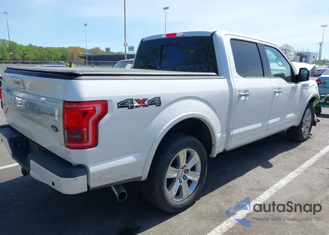 2017 Ford F-150 Platinum from USA, damaged, VIN 1FTEW1EG9HFA92136
